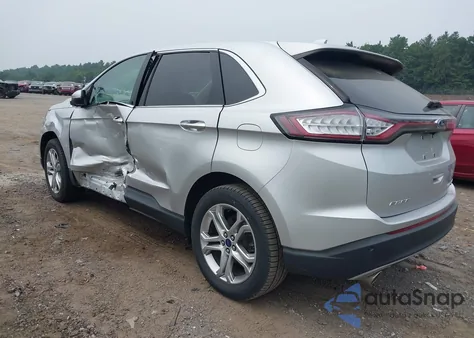 2017 Ford Edge Titanium z USA, uszkodzony, nr VIN 2FMPK4K87HBB66251